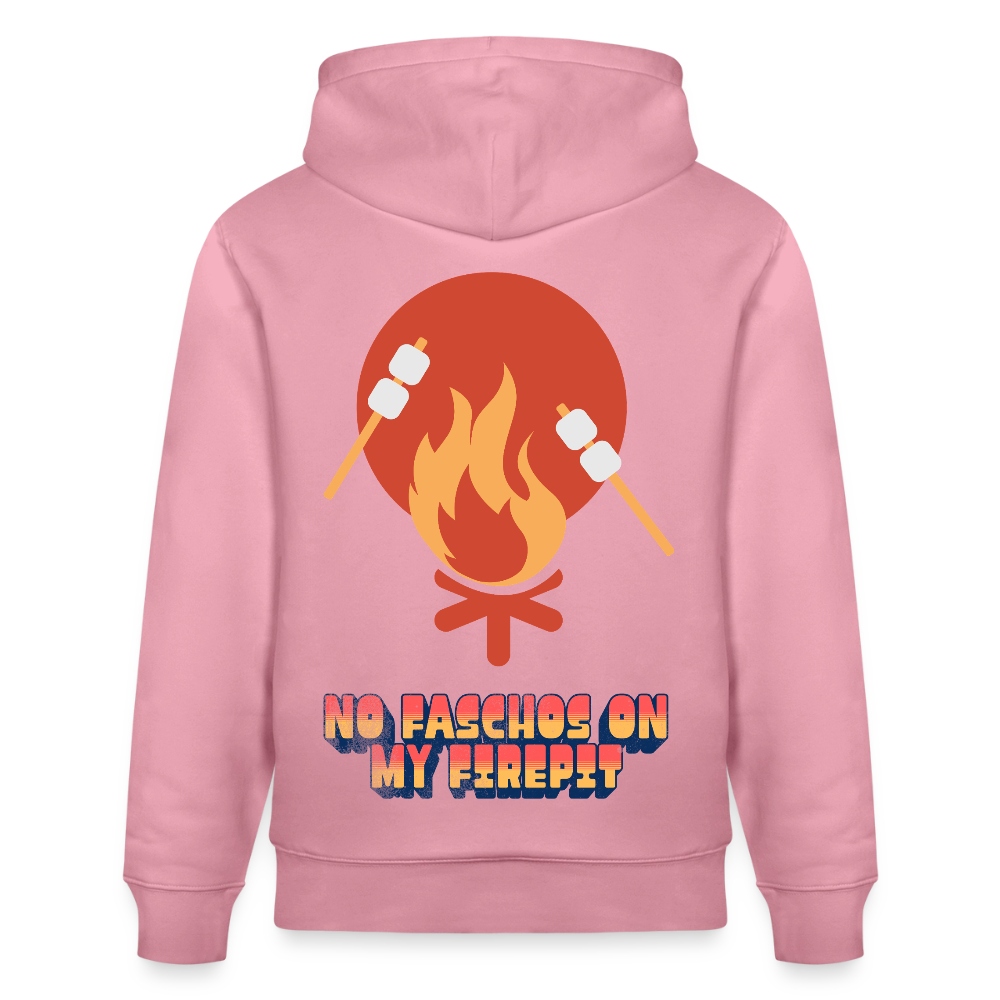 Vanlife Unisex Bio-Hoodie Firepit - Lila Traum