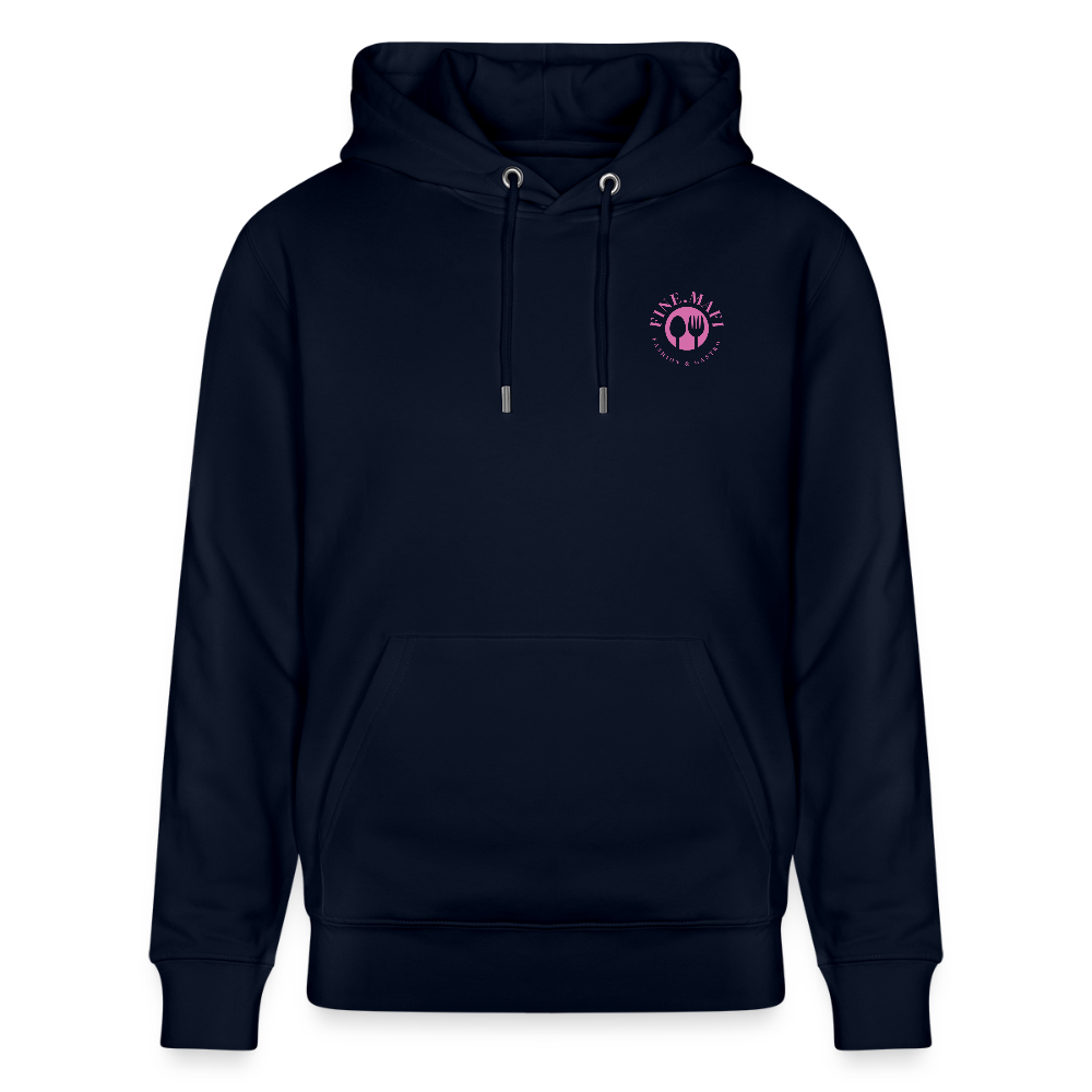 FOOD LOVE Unisex Bio-Hoodie DIGGA - Navy