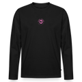 Premium Bio Langarmshirt Tasty - Schwarz