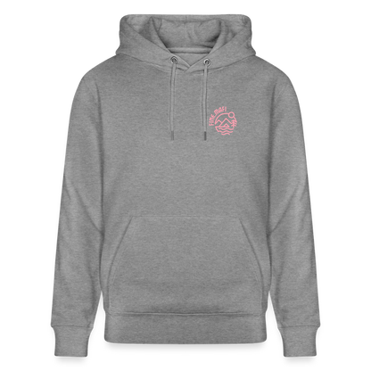 Vanlife Unisex Bio-Hoodie F.CK Normal - Hellgrau marmoriert