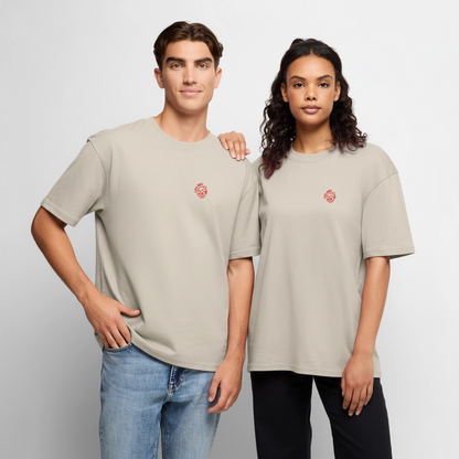 Vanlife Unisex Premium Oversized Bio T-Shirt Sushi - Beige