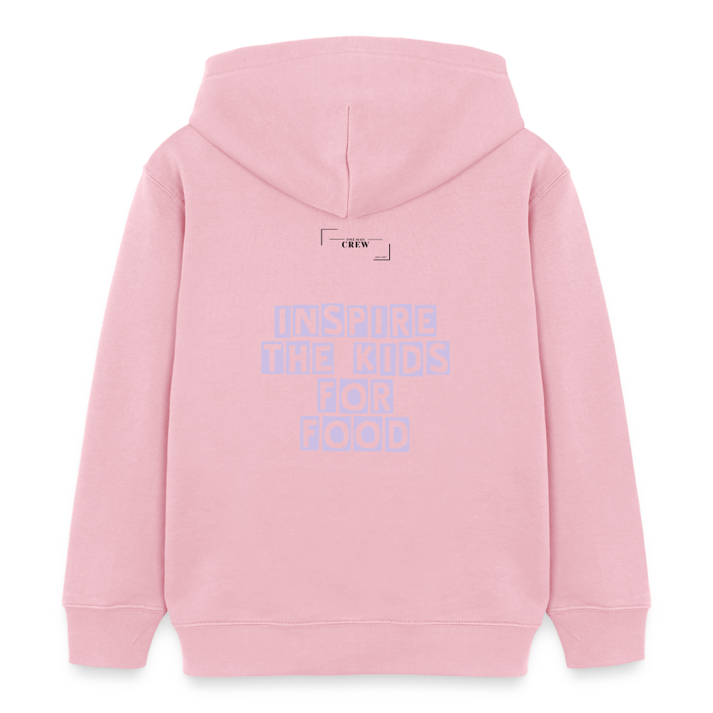 Gastrokids Unisex Organic Hoodie Crew - Hellrosa