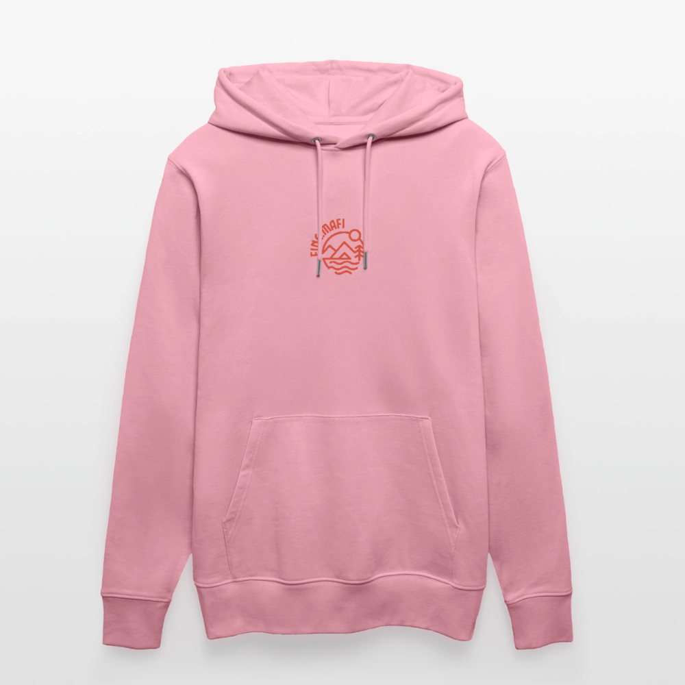 Vanlife Unisex Bio-Hoodie Firepit - Lila Traum