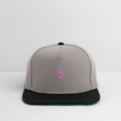 FINE.MAFI Crew Snapback Cap - Graphit/Schwarz