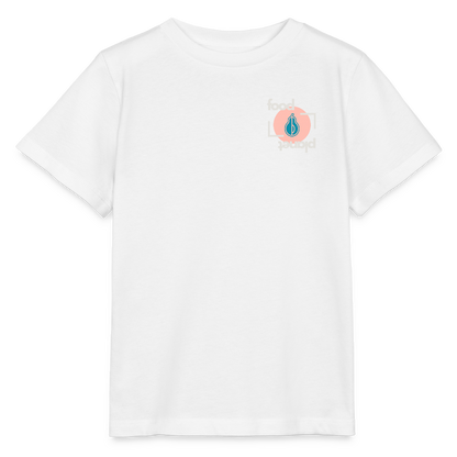 GASTROKIDS Kinder T-Shirt FOOD PLANET - Weiß