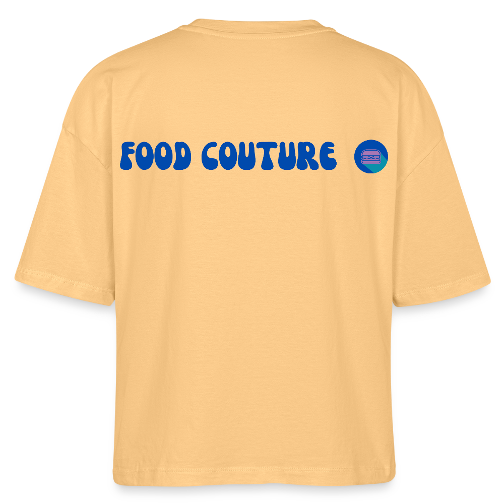 Food Couture Frauen Boxy Bio-T-Shirt - Mispel
