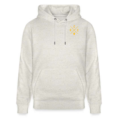 FINE.MAFI Relaxed Hoodie CREW - Beige meliert