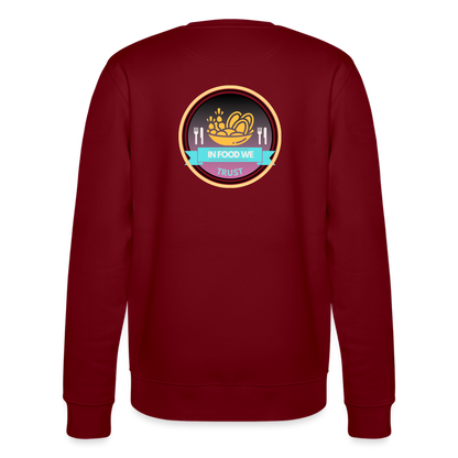 FINE.MAFI Unisex Bio-Sweatshirt IFWT - Burgunderrot