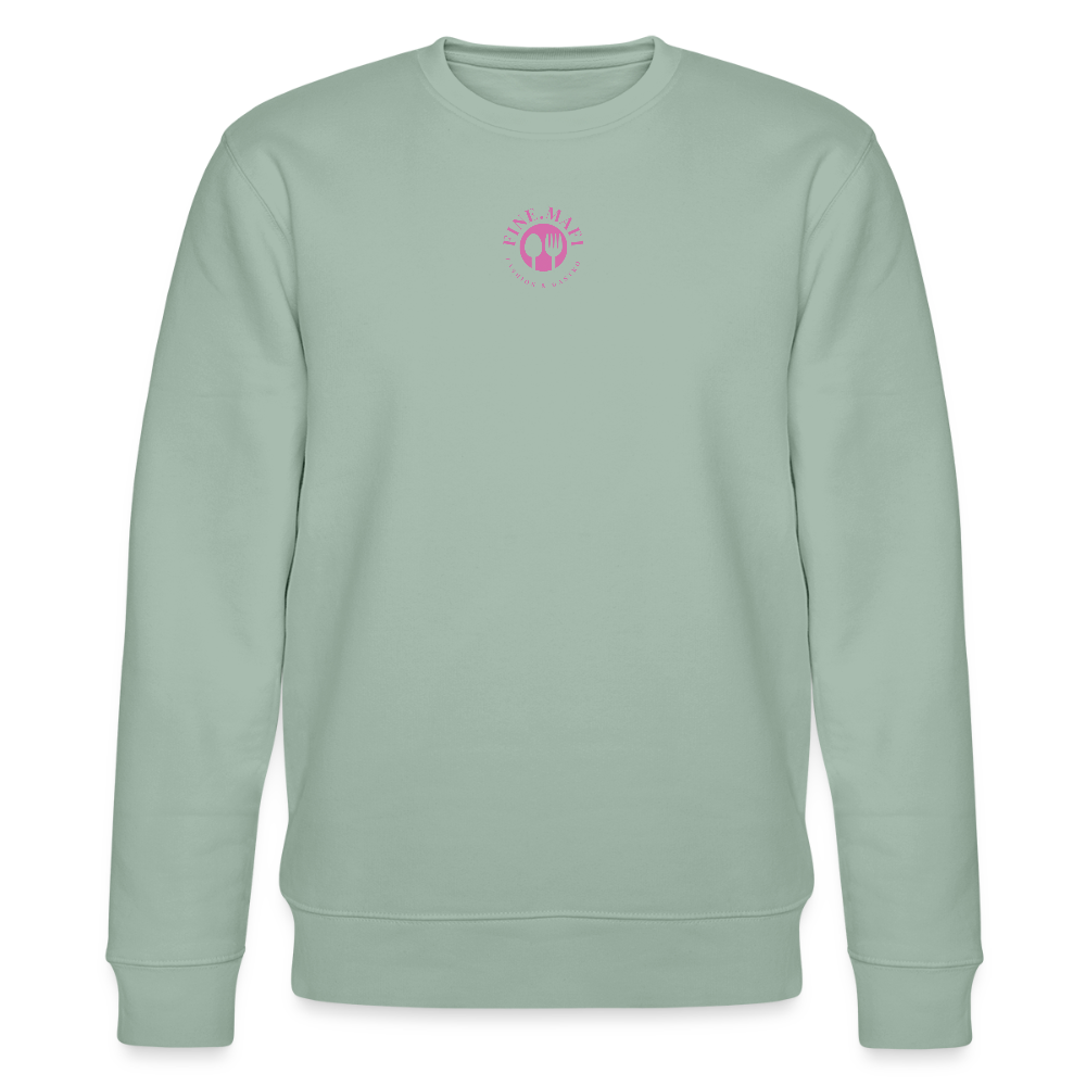 Food Couture Unisex Bio-Sweatshirt - Helles Graugrün