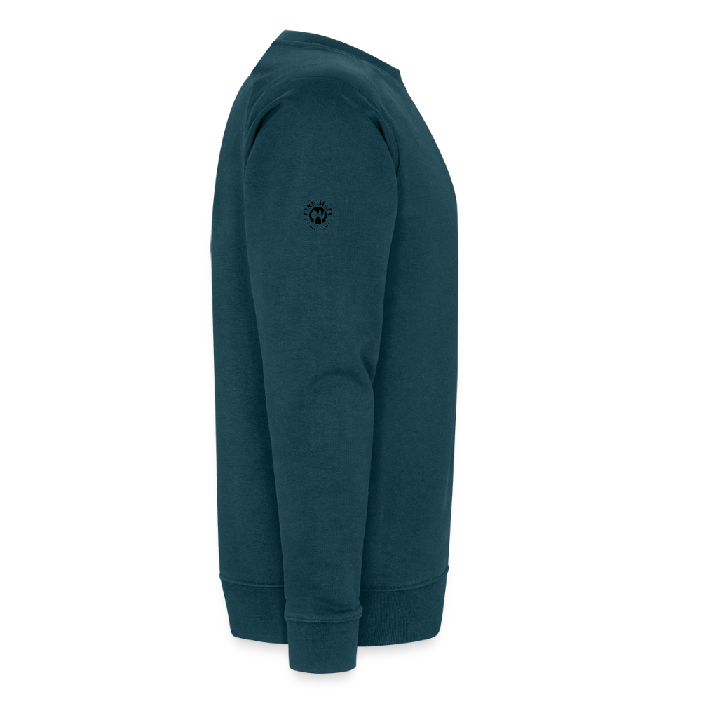 Food Couture Unisex Bio-Sweatshirt - Dunkles Petrol