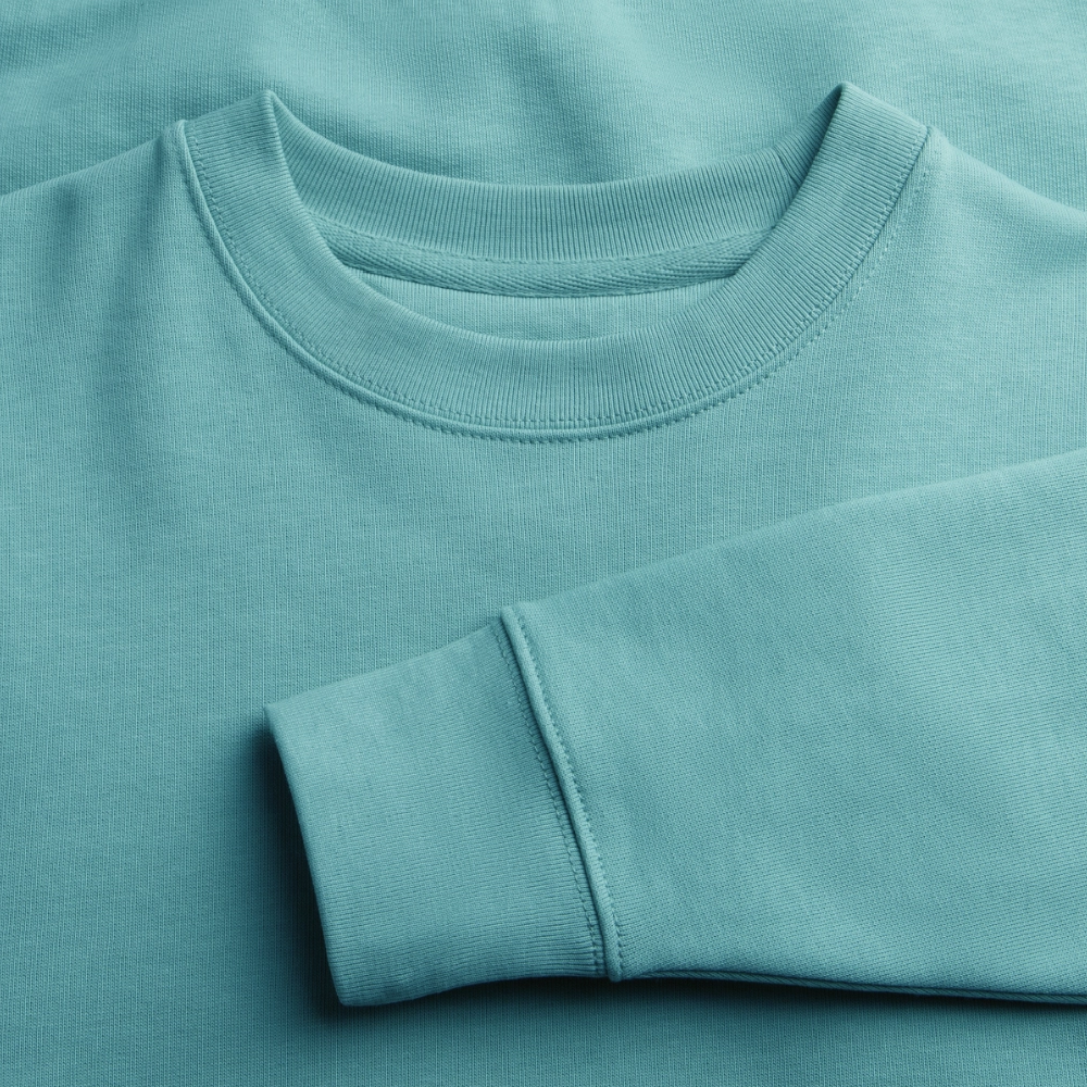 Food Couture Bio Kinder Sweatshirt - Pastelltürkis