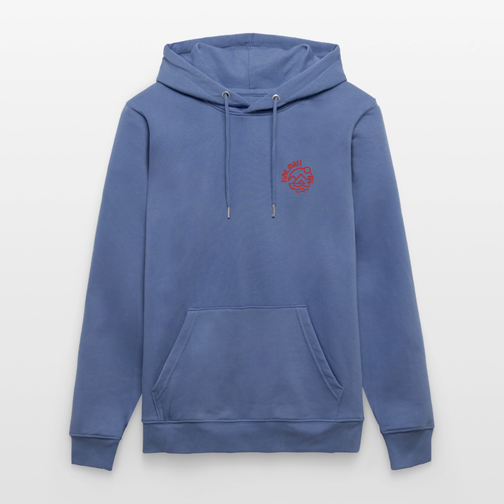 Vanlife Unisex Bio-Hoodie Sushi - Blau