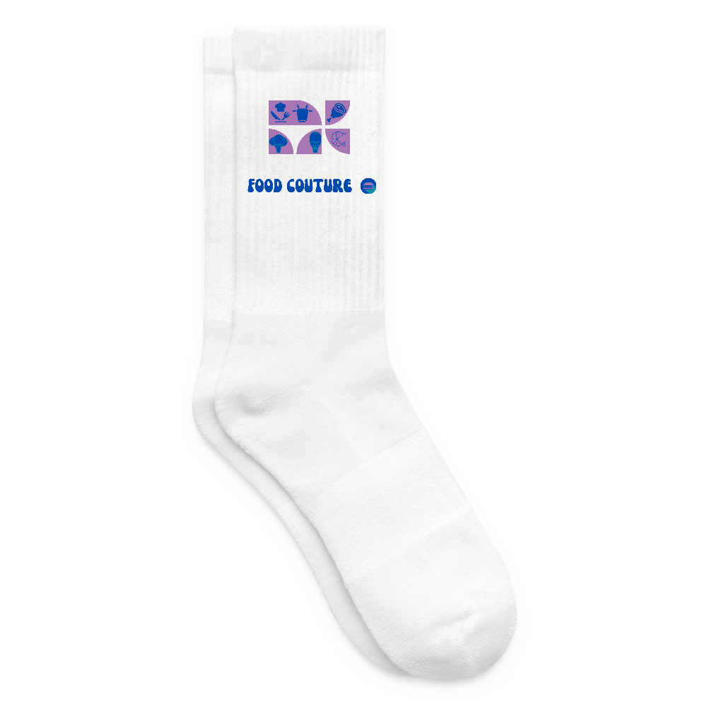 Food Couture Tennissocken - Weiß