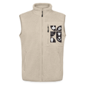 Food Couture  Unisex Sherpa-Weste - Beige
