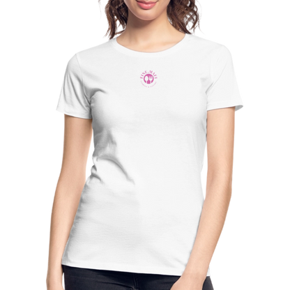 FOOD LOVE Frauen Premium Bio T-Shirt DIGGA - Weiß