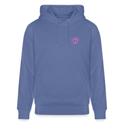 FOOD LOVE Unisex Bio-Hoodie DIGGA - Blau