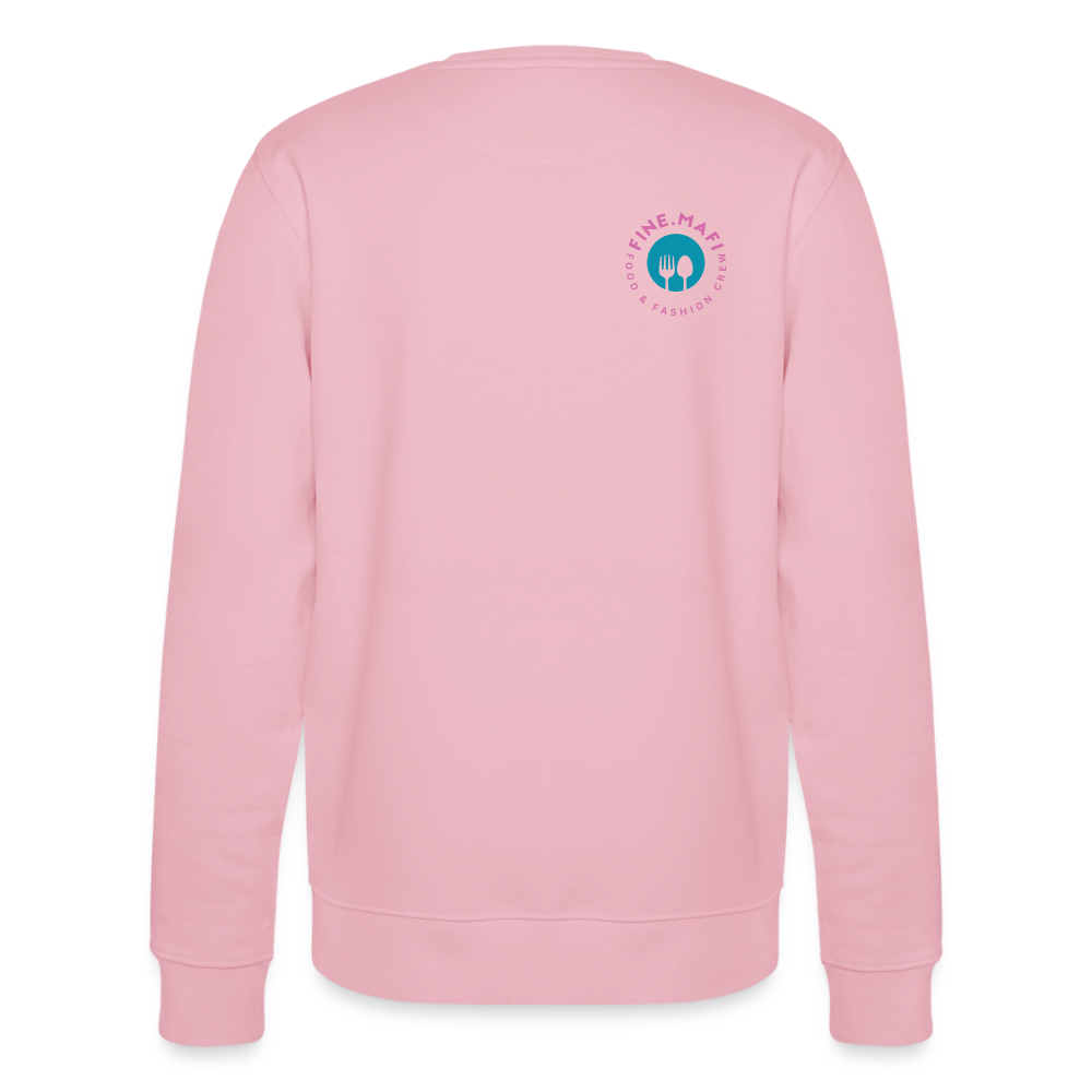 FINE.MAFI Bio Relaxed Crew Neck Sweatshirt - Hellrosa