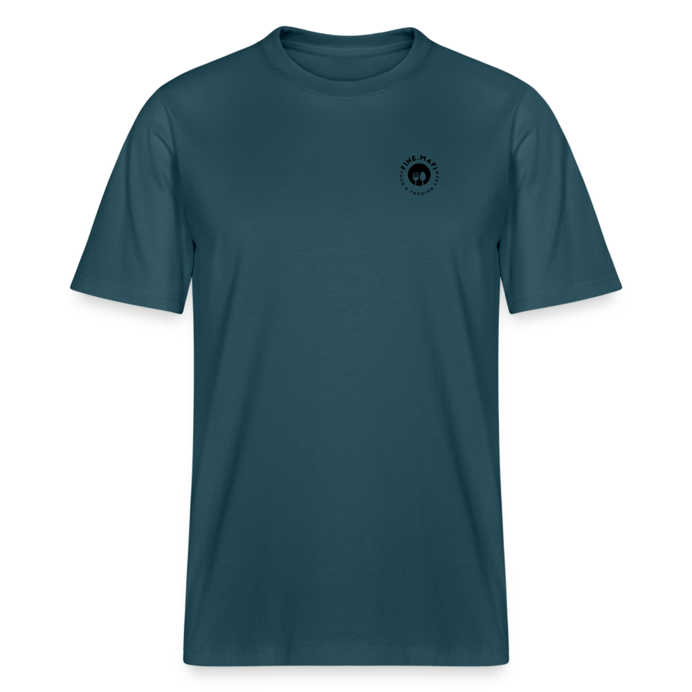 Stanley/Stella Relaxed Fit Unisex Bio-T-Shirt Hummus - Dunkles Petrol