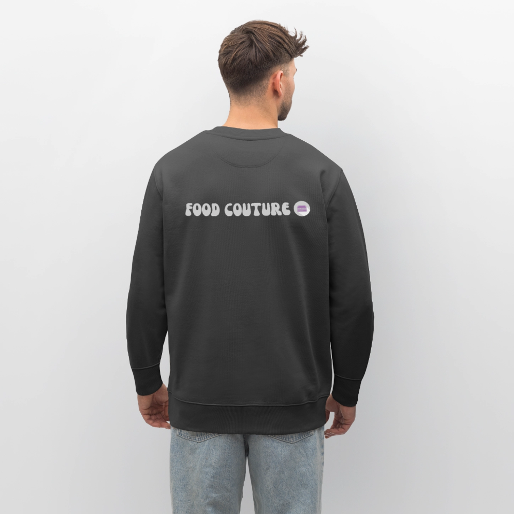 Food Couture Unisex Bio-Sweatshirt - Anthrazit