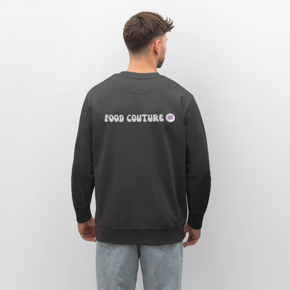 Food Couture Unisex Bio-Sweatshirt - Anthrazit