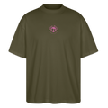 Food Couture Oversized Unisex Bio T-shirt - Khaki