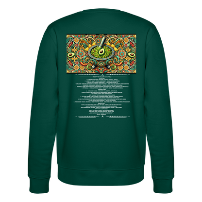FOOD LOVE Unisex Bio-Sweatshirt Guaca - Forest