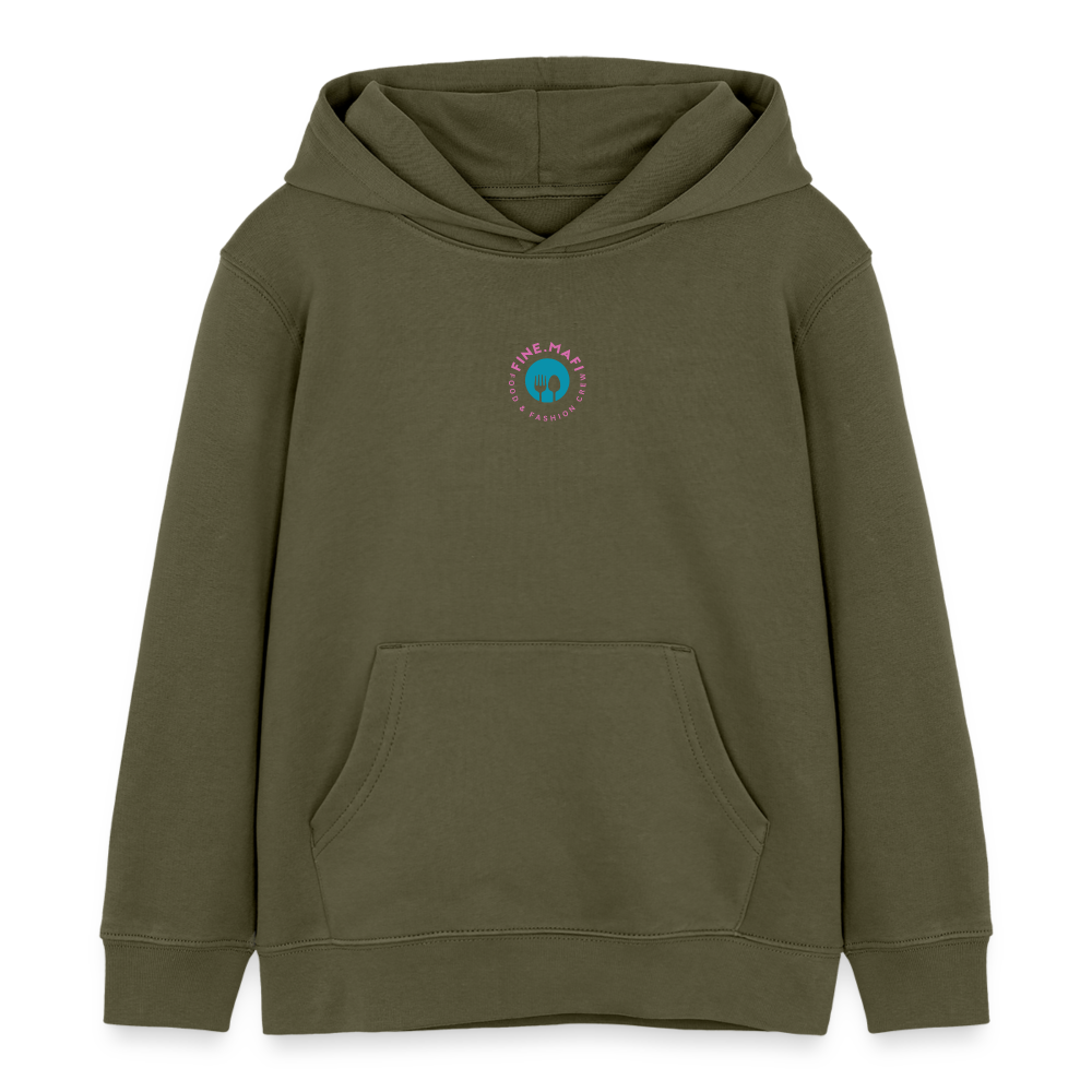 GASTROKIDS Kinder Bio-Hoodie CREW - Khaki