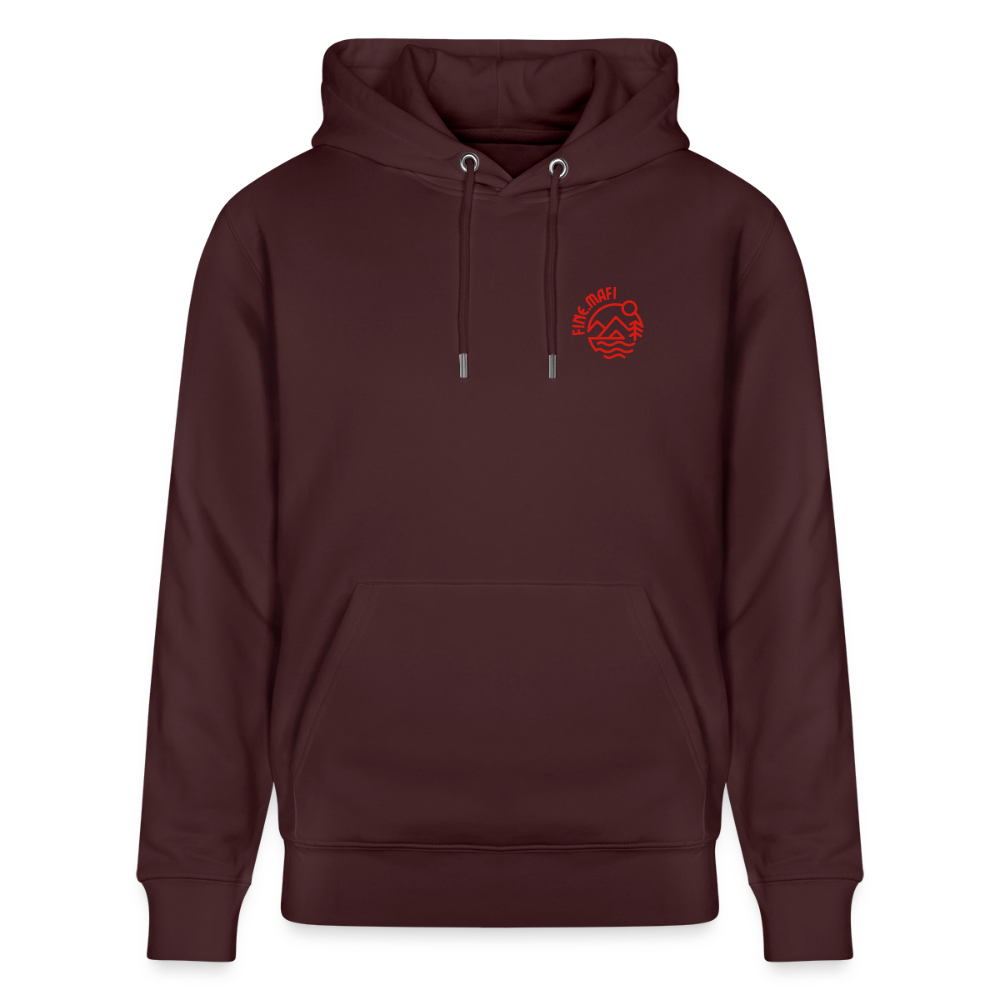 Vanlife Unisex Bio-Hoodie Sushi - Maroon