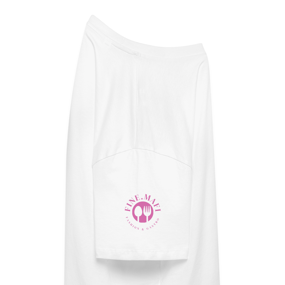 Food Couture Frauen Boxy Bio-T-Shirt - Weiß