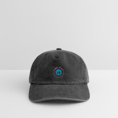 Relaxed Vintage Cap - Vintage Schwarz