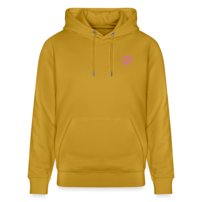FOOD LOVE Unisex Bio-Hoodie DIGGA - Ocker