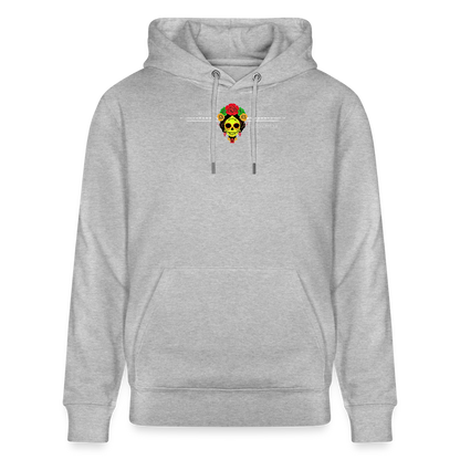 FOOD LOVE Unisex Bio-Hoodie Guaca - Grau meliert