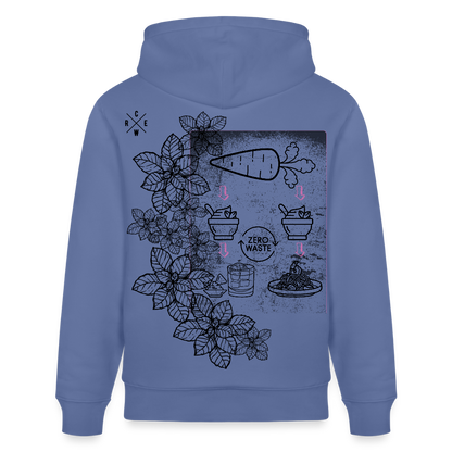 FINE.MAFI Unisex Bio-Hoodie Zero Waste - Blau