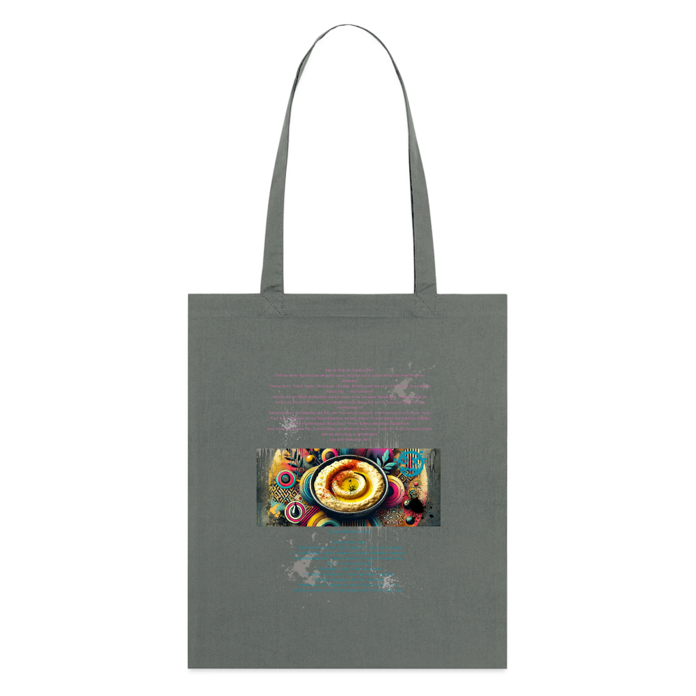 FOOD LOVE Bio-Stoffbeutel - Anthrazit
