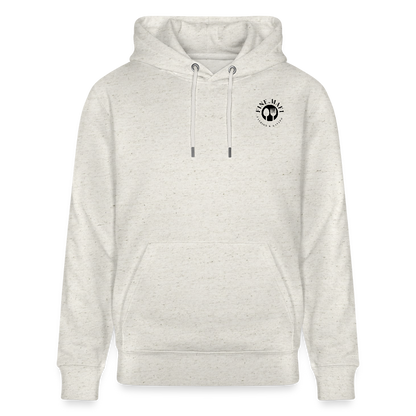 FOOD LOVE Unisex Bio-Hoodie Hummus - Beige meliert