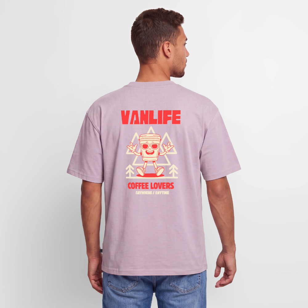 Vanlife Unisex Premium Oversized Bio T-Shirt Coffee - Altrosa