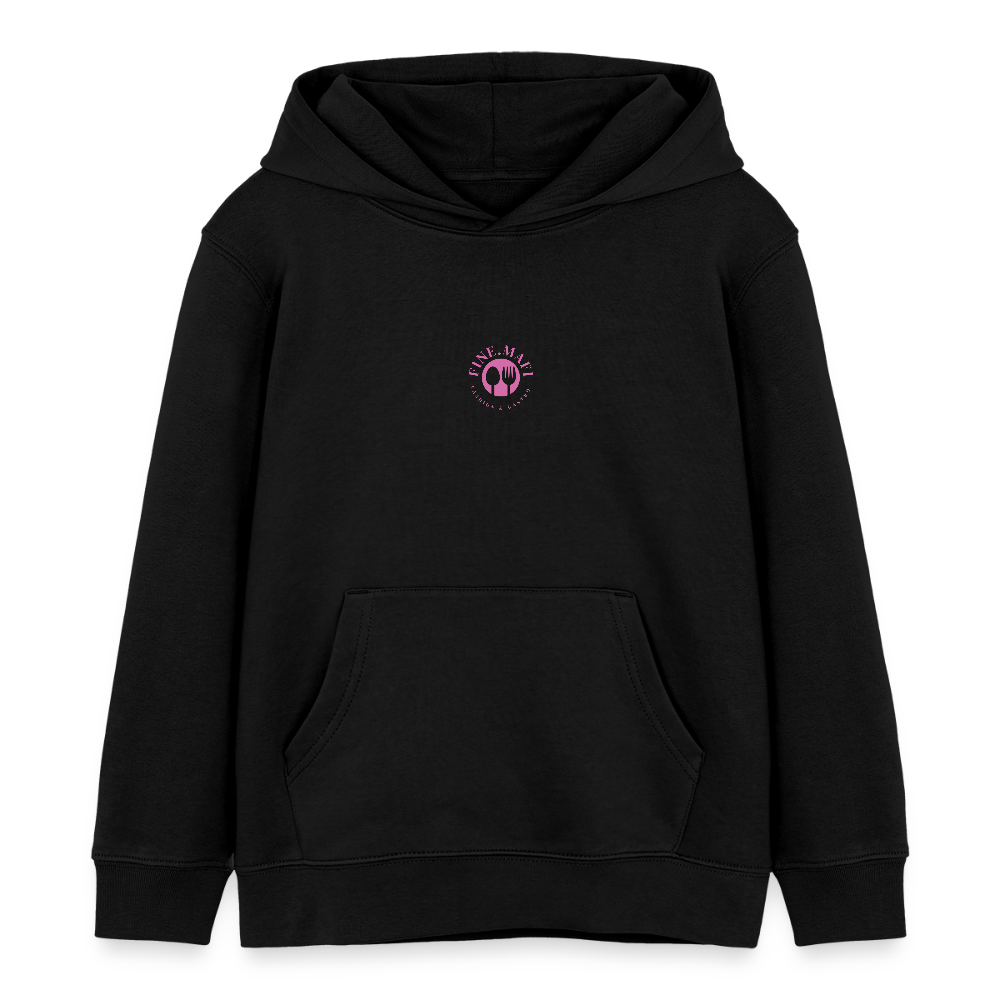Gastrokids Unisex Bio-Hoodie CW - Schwarz