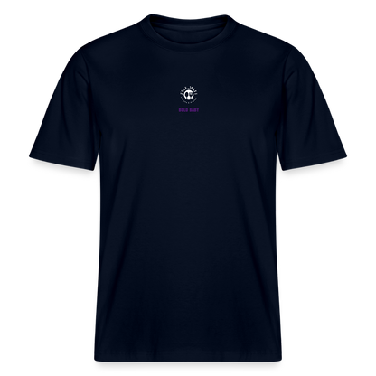 FINE.MAFI Relaxed Fit Unisex Bio-T-Shirt Bolo Baby - Navy