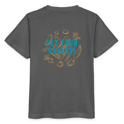 GASTROKIDS Kinder T-Shirt FOOD PLANET - Anthrazit