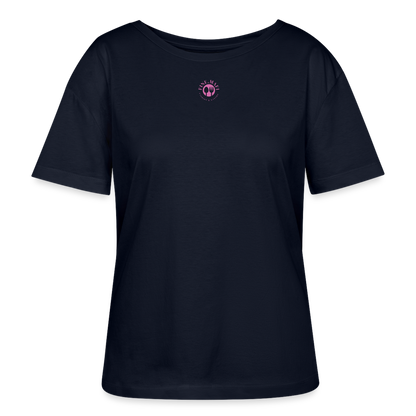FOOD LOVE Frauen Bio-T-Shirt CW - Navy