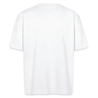 FINE.MAFI Unisex Oversize Bio-T-Shirt CREW - Weiß