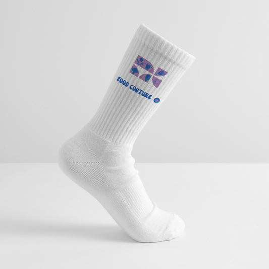 Food Couture Tennissocken - Weiß