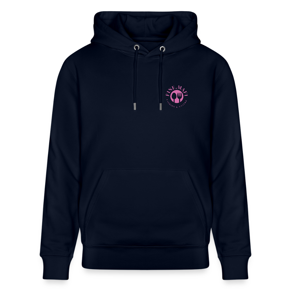 FOOD LOVE Unisex Bio-Hoodie DIGGA - Navy