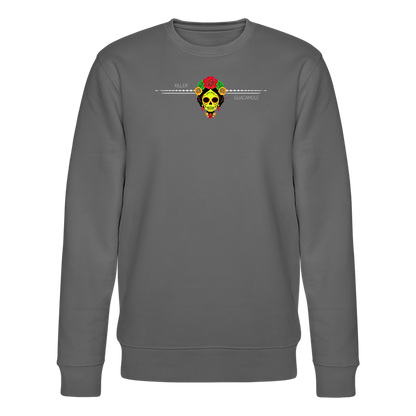 FOOD LOVE Unisex Bio-Sweatshirt Guaca - Anthrazit