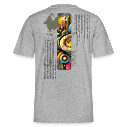 Stanley/Stella Relaxed Fit Unisex Bio-T-Shirt Hummus - Grau meliert