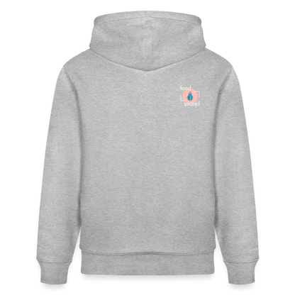FINE.MAFI Relaxed Hoodie CREW - Grau meliert