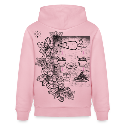 FINE.MAFI Unisex Bio-Hoodie Zero Waste - Hellrosa