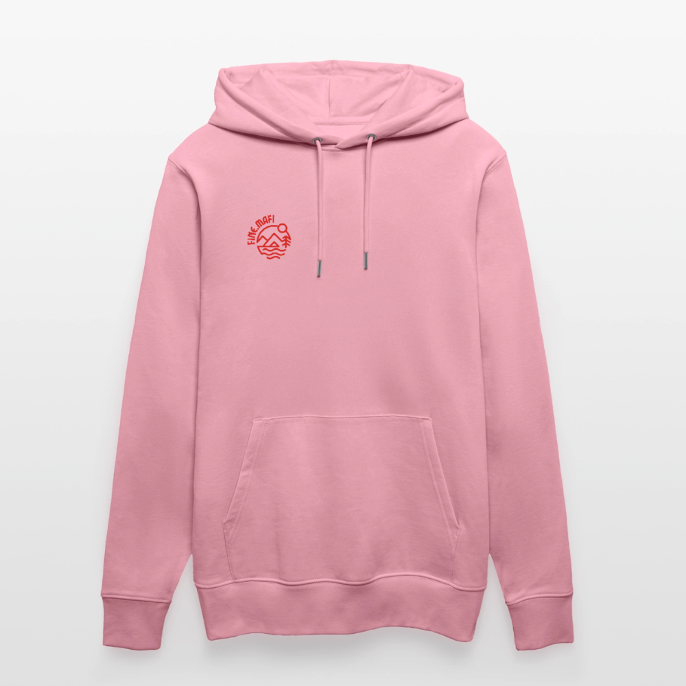 Vanlife Unisex Bio-Hoodie Coffee - Lila Traum