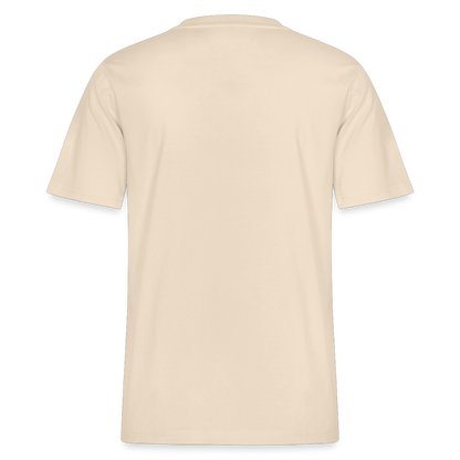 FINE.MAFI Relaxed T-Shirt CREW - Naturweiß