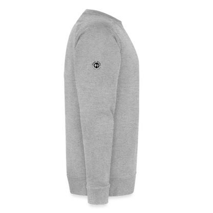 Food Couture Unisex Bio-Sweatshirt - Grau meliert
